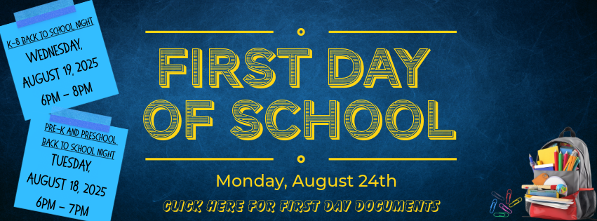 First Day of School